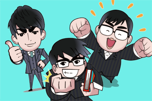 有名講師のイラスト