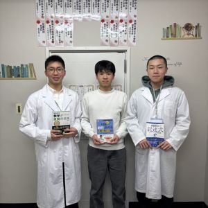 大阪大学工学部、同志社大学理工学部ほかに合格の安達 博貴(東高校)さん