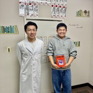 関西大学人間健康学部、龍谷大学社会学部ほかに合格の内田 悠雅(常翔啓光)さん