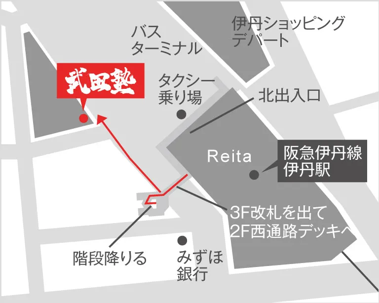 武田塾伊丹校の地図