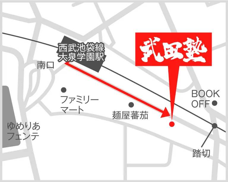 武田塾大泉学園校の地図