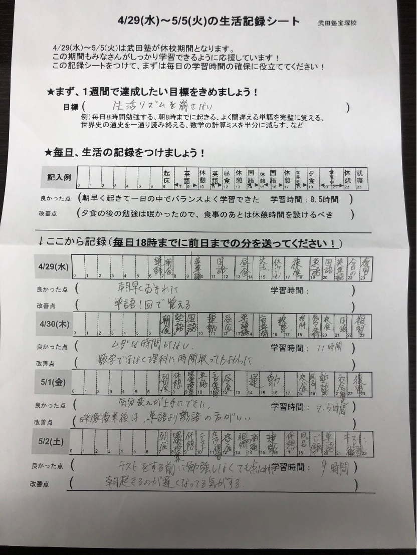 独学　塾　予備校　塾生　様子　評判　紹介　武田塾宝塚　