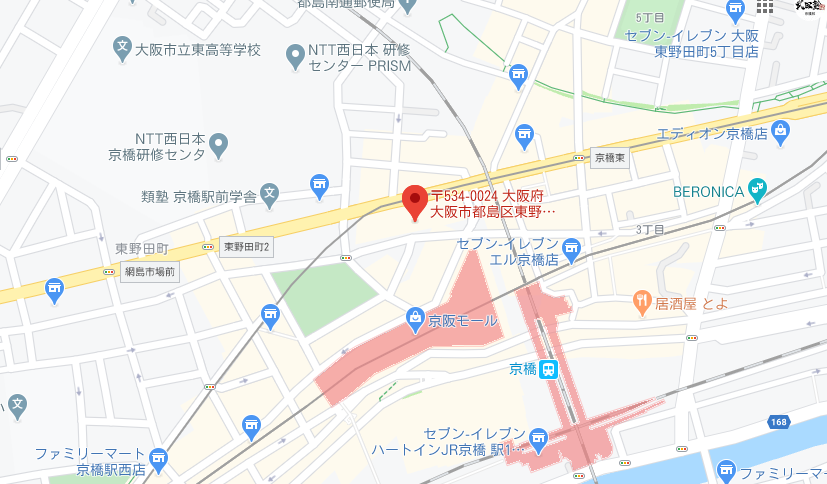 京橋校地図