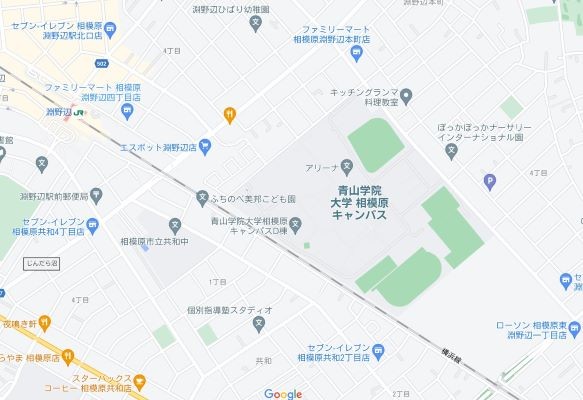 青山学院相模原キャンパス　地図