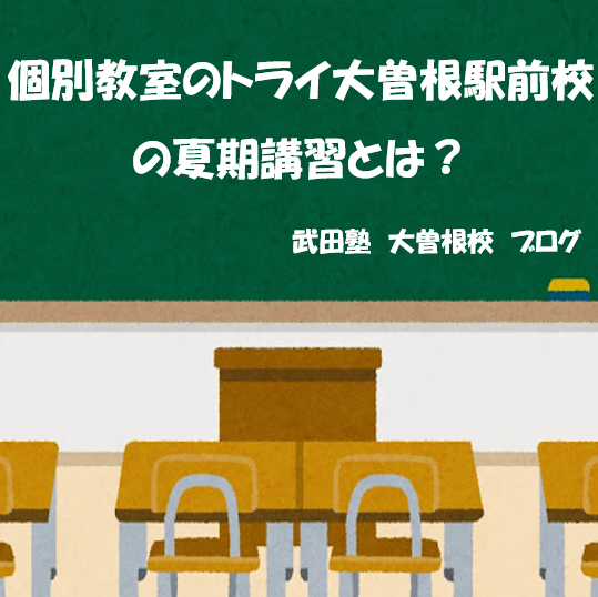 個別教室のトライ大曽根駅前校の夏期講習で伸びる人・伸びない人