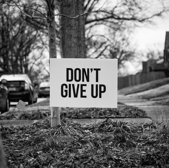 don't give up　ブログ