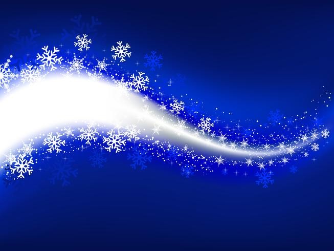 Snowflakes-and-stars-background-2