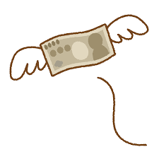 money-with-wings