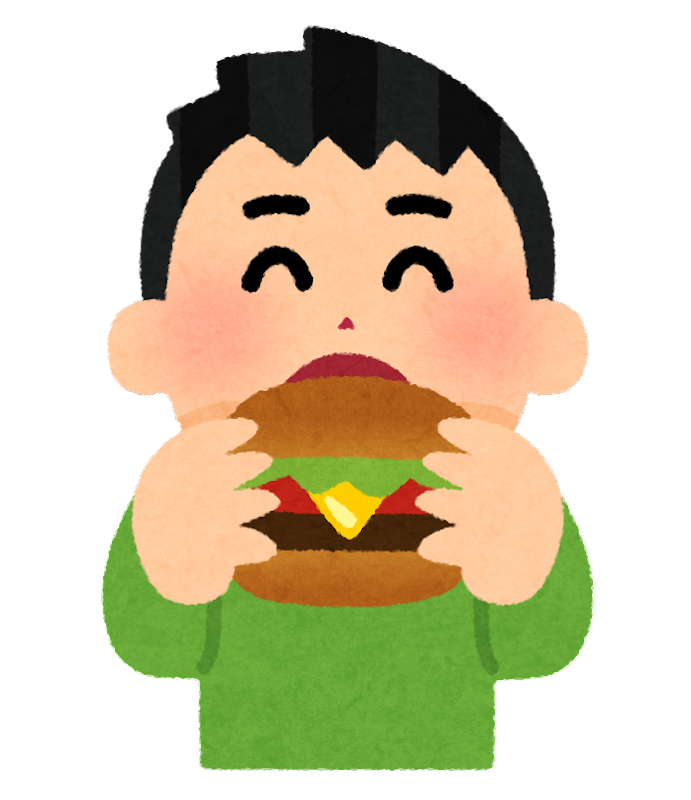 syokuji_hamburger_boy