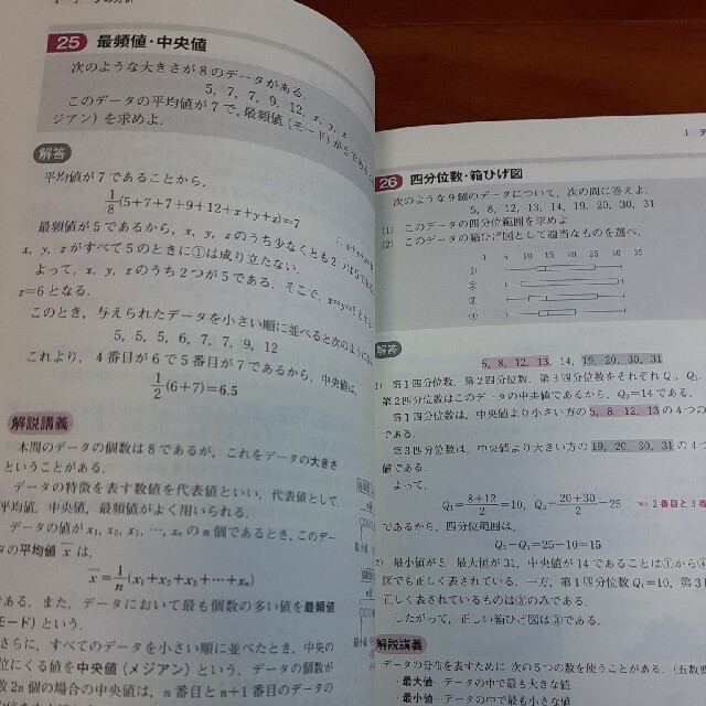 文系の数学 重要事項完全習得編 - その他