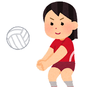 sports_volleyball_woman_recieve
