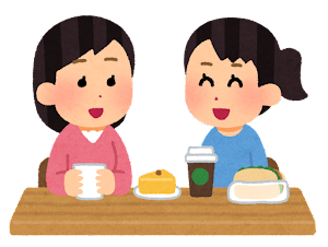 カフェのイラスト