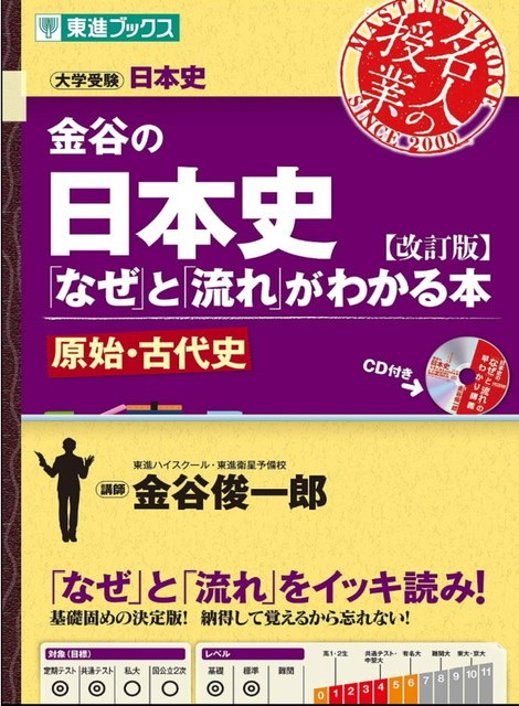 金谷の日本史「なぜ」と「流れ」がわかる本