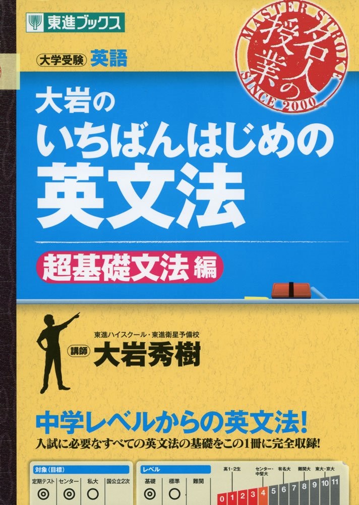 大岩のいちばんはじめの英文法