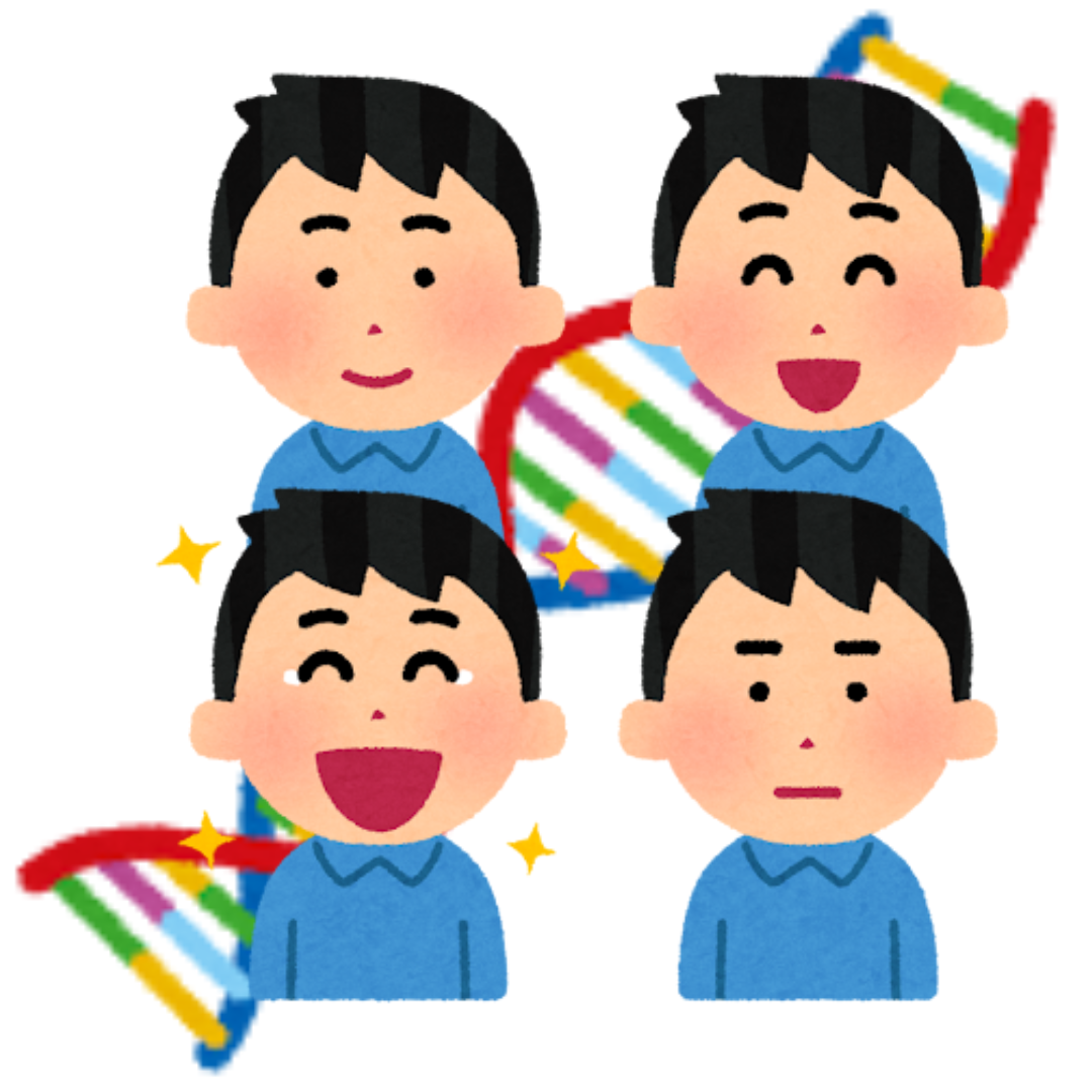 【生物】性格と遺伝の関係　どんな遺伝子が関連してる？