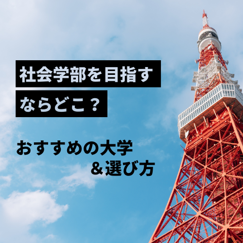 社会学部を目指すならどこの大学？おすすめの大学と選び方！