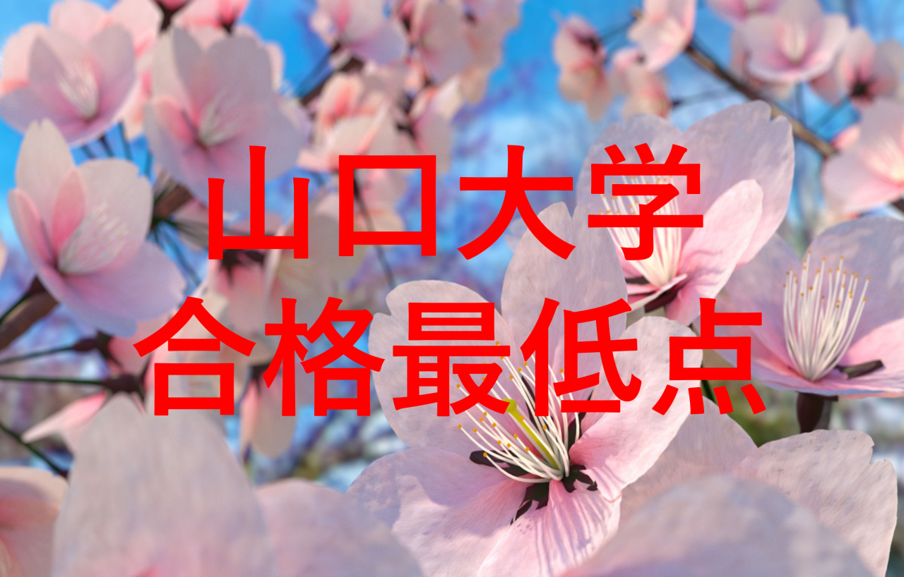 【山大志望必見】山口大学の合格者最低点と平均点！！