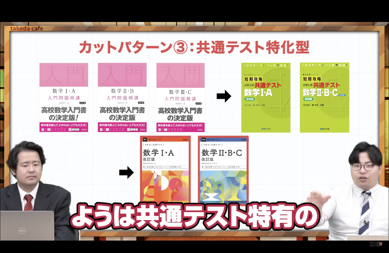 武田塾神戸湊川校　数学　おすすめ参考書