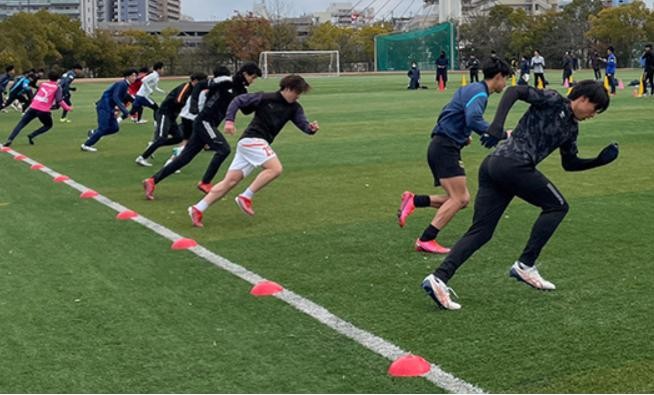 サッカー　芝生　グラウンド