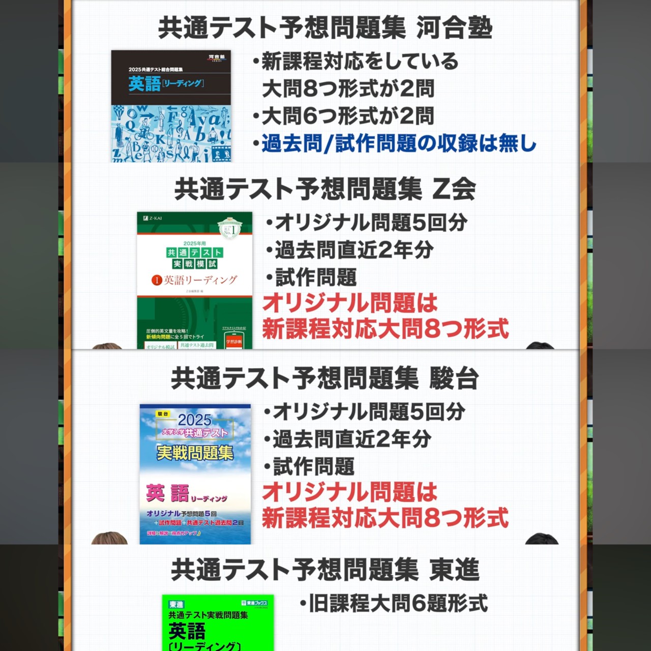 参考書比較】共通テストの予想問題集のベストな使い方と順番 - 予備校なら武田塾 神戸湊川校