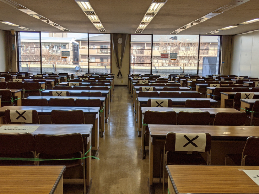 豊橋市中央図書館自習室