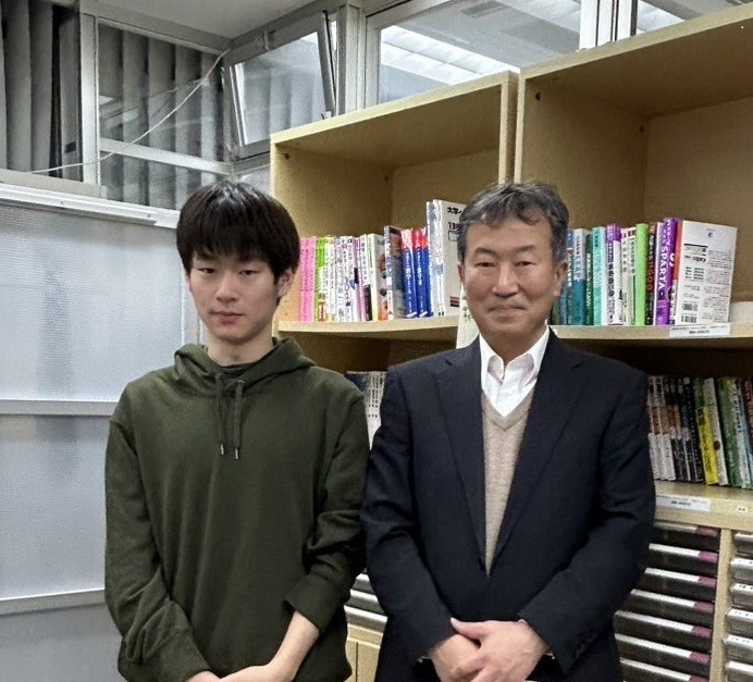 [２５年入試] 自修館高校の舛水くん、人気の情報志望で第一志望に見事合格！
