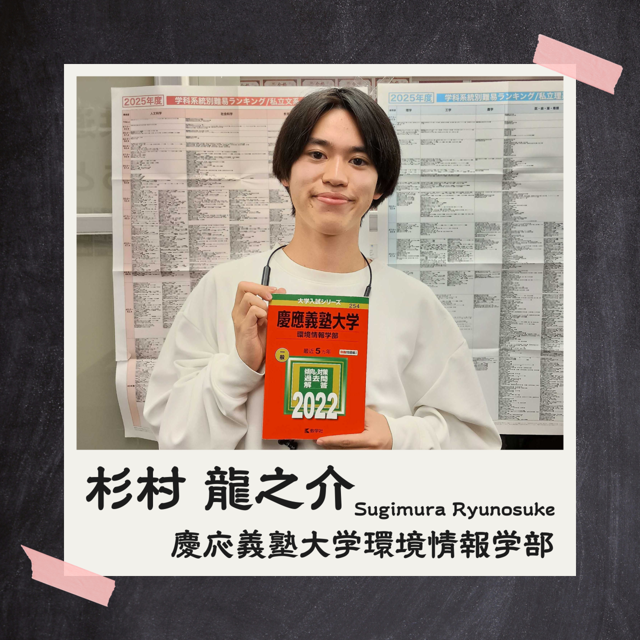杉村龍之介先生