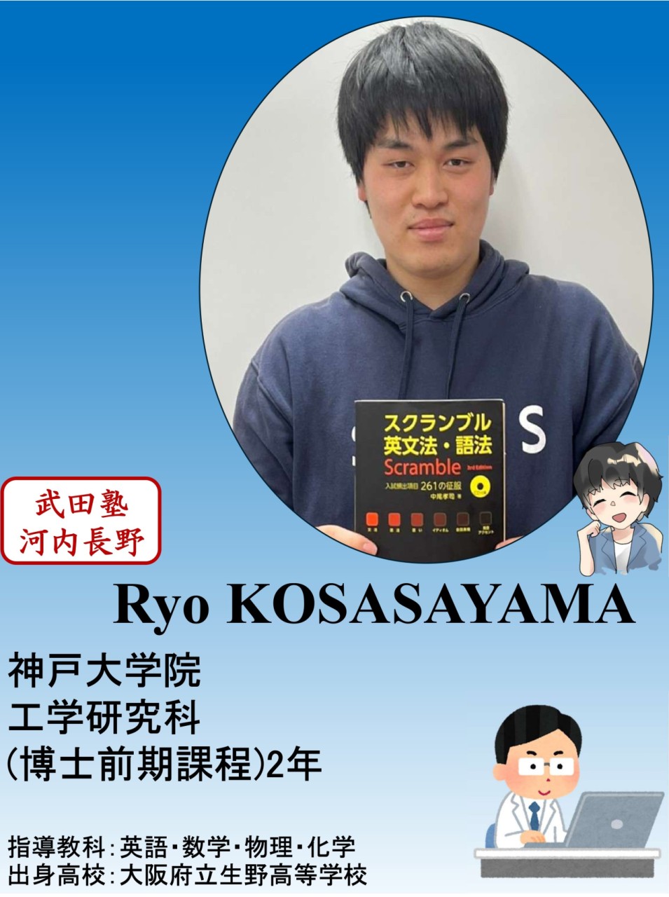 Ryou KOSASAYAMA先生