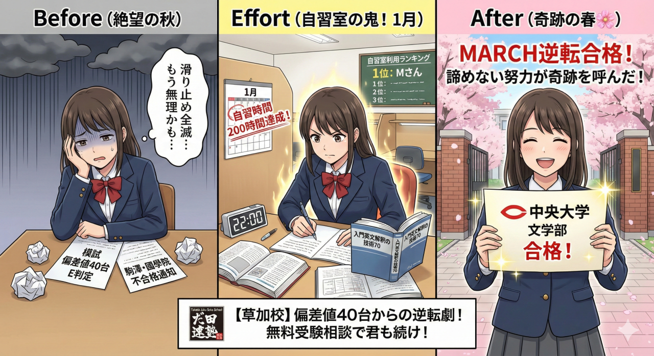 中央大学 合格証書