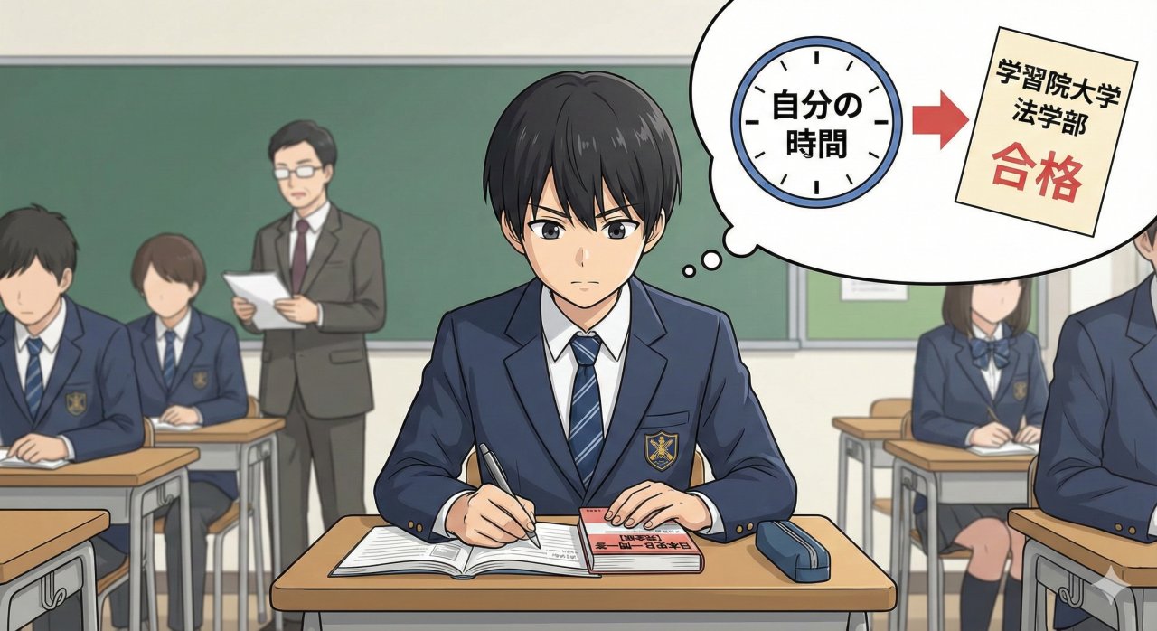 学習院大学に合格したT.Kくん