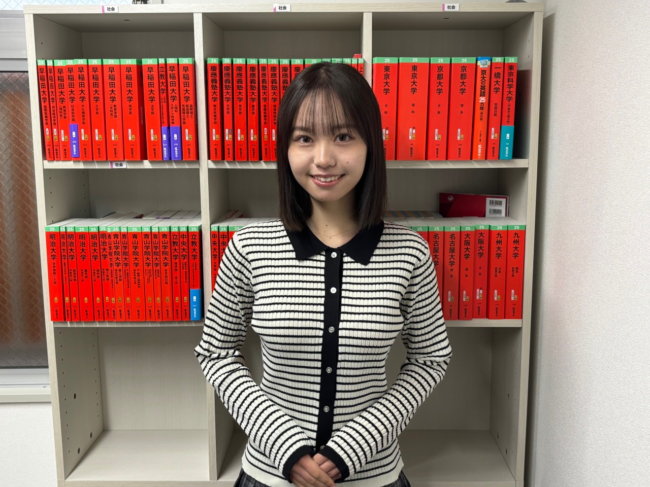 津村彩(慶應/文)先生