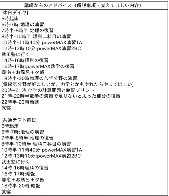 鬼スケジュール