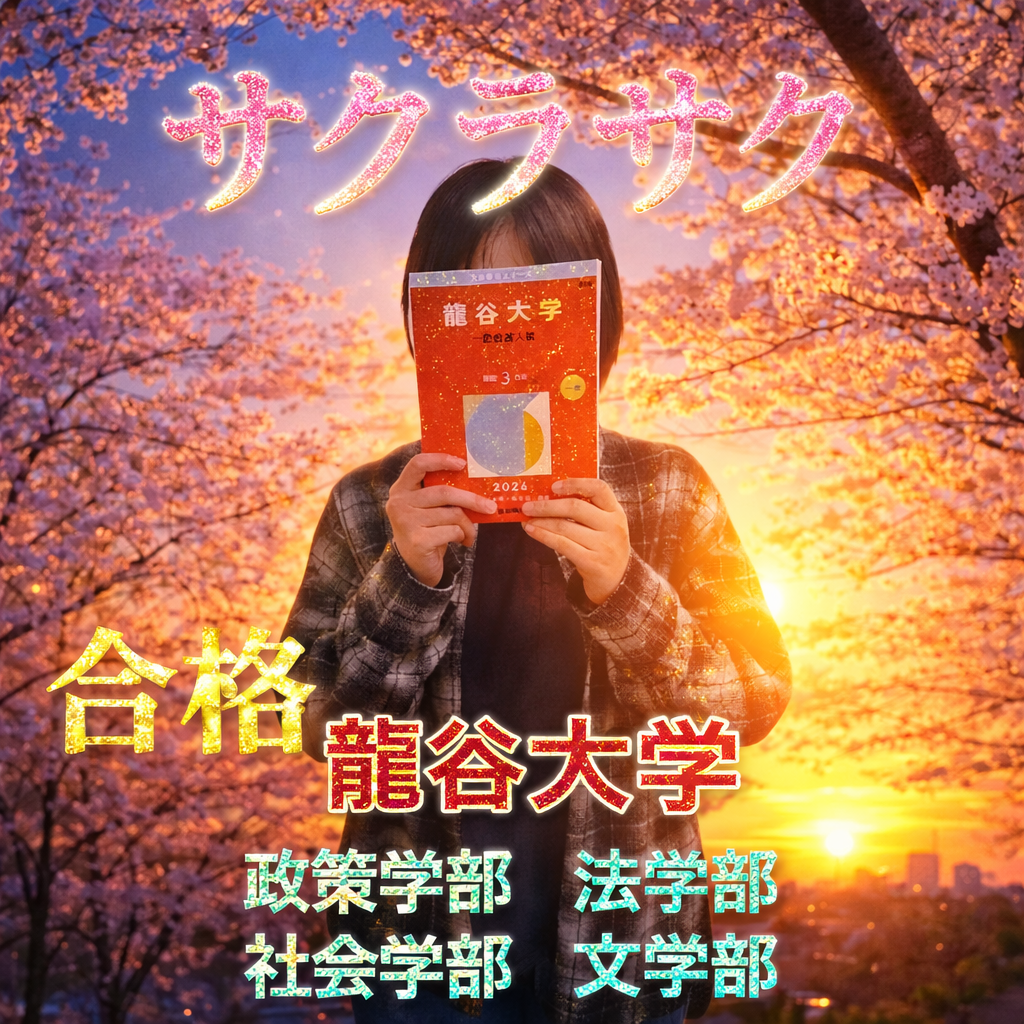 【合格体験記】龍谷大学に逆転合格！