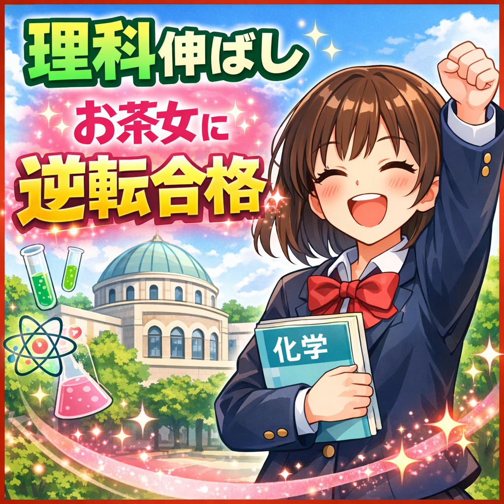 【2026年合格体験記】理科を伸ばしお茶女に逆転合格✨