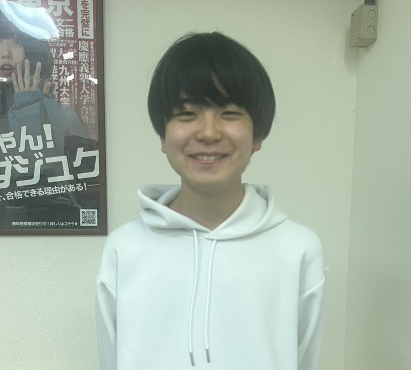 【武田塾茂原校合格体験記2026】中央大学経済学部に合格したT・Yくんを紹介します。