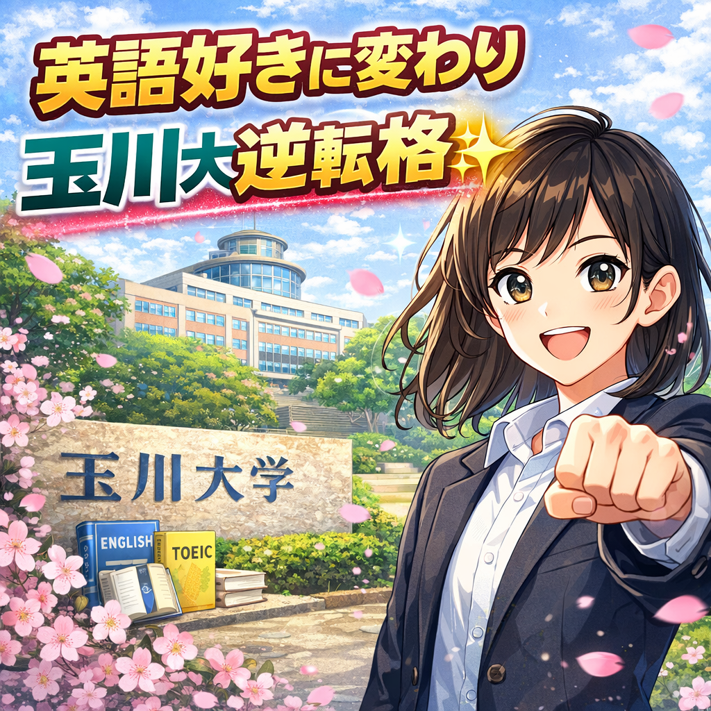 【2026年合格体験記】英語好きに変わり玉川大逆転合格✨