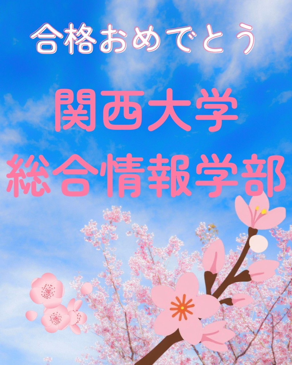 【合格体験記】高3初夏の入塾で、関西大学総合情報学部に合格！