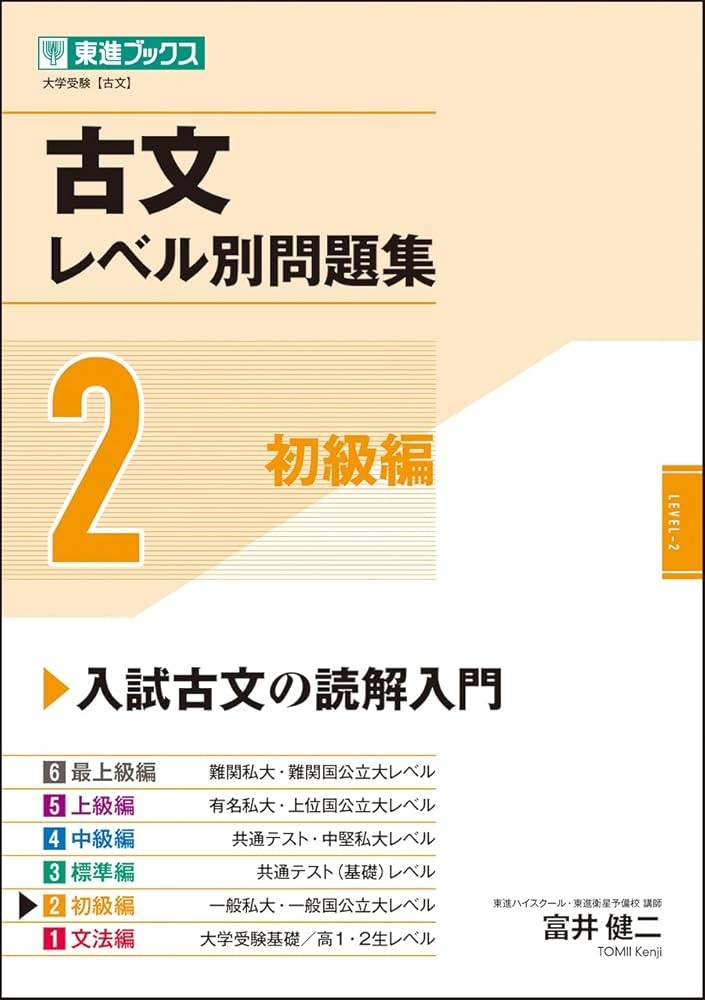 古文　レベル別