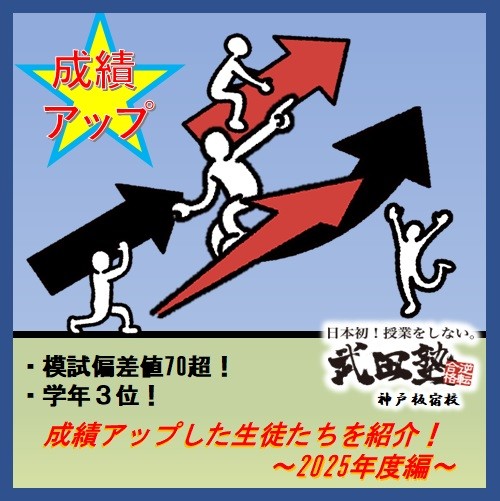 高１生が大躍進！2025年度成績アップ者紹介