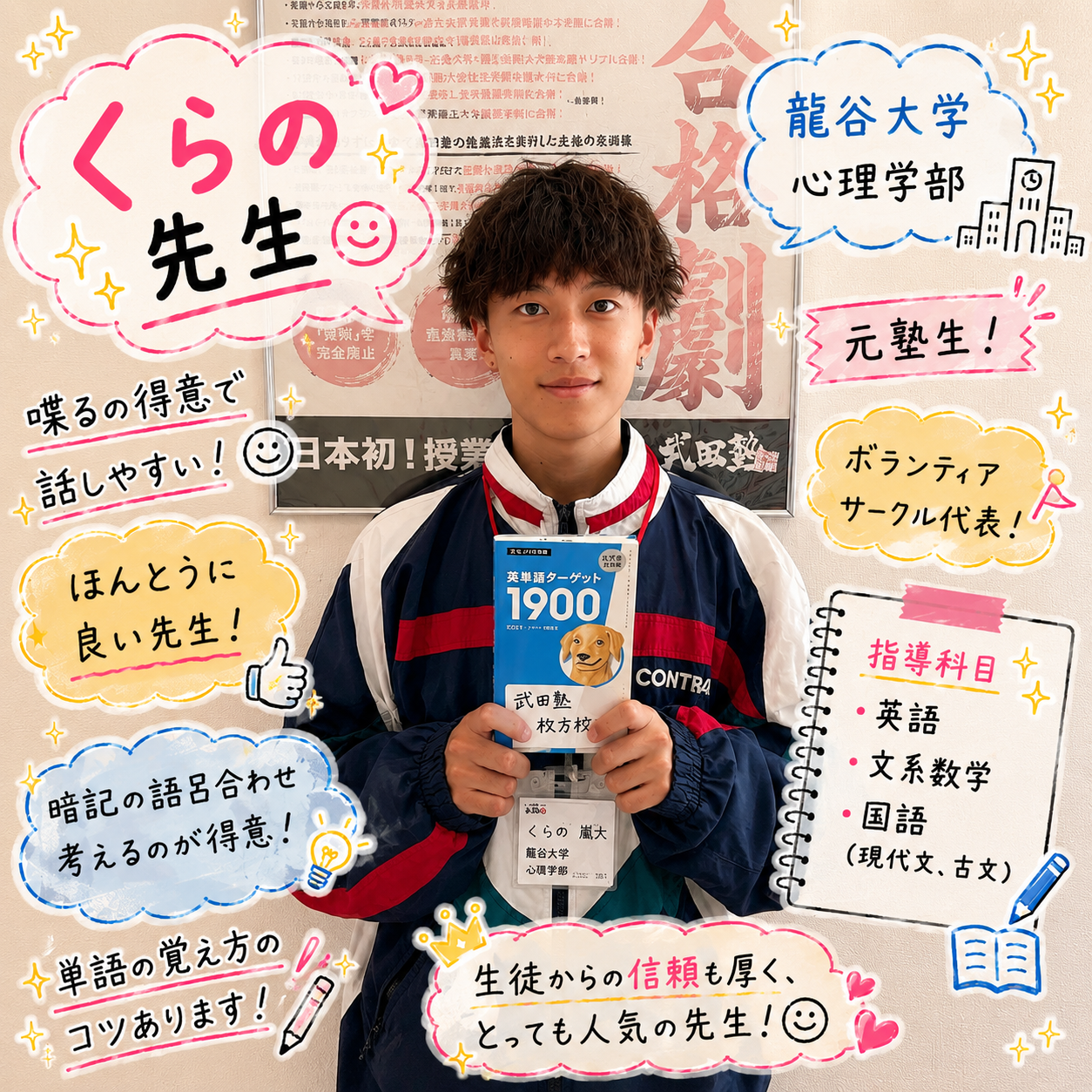 藏野先生【龍谷大学/心理】先生