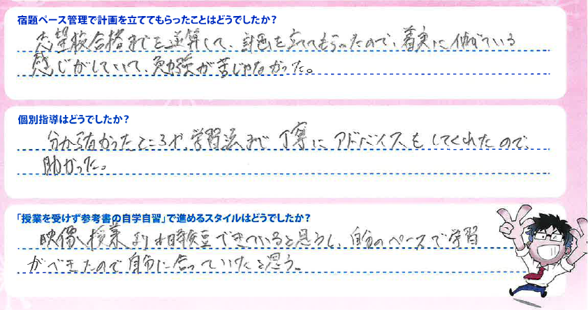 武田塾 参考書 問題集 合格実績 合格体験記 関関同立 MARCH 現代文 勉強法