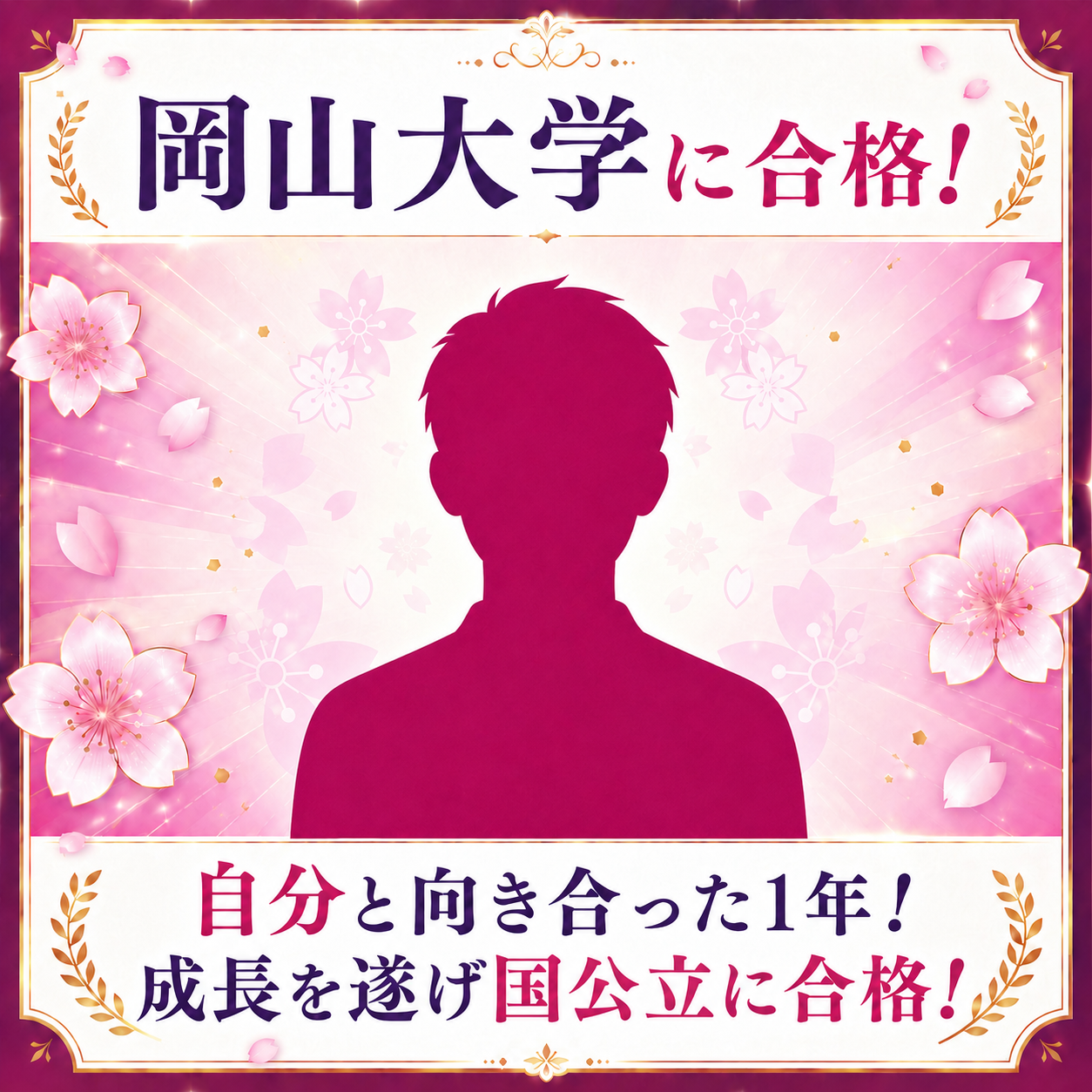 【2026合格体験記】岡山大学に合格！自分と、勉強と向き合い納得いく進路へ！