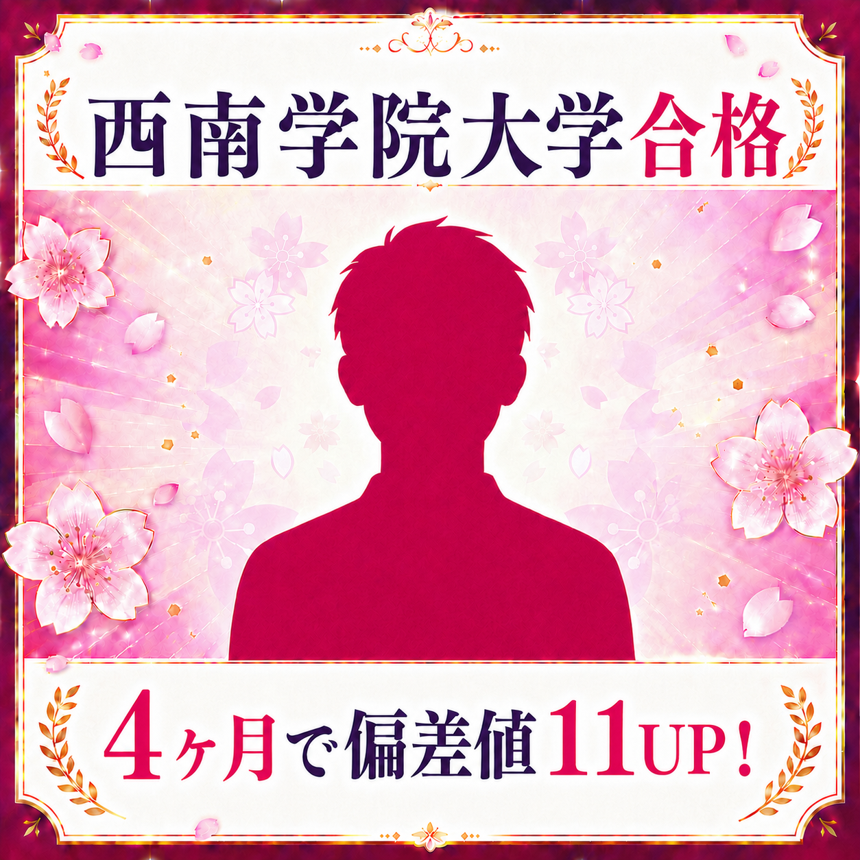 【2026合格体験記】西南学院大学に合格！4ヶ月で偏差値11UP！