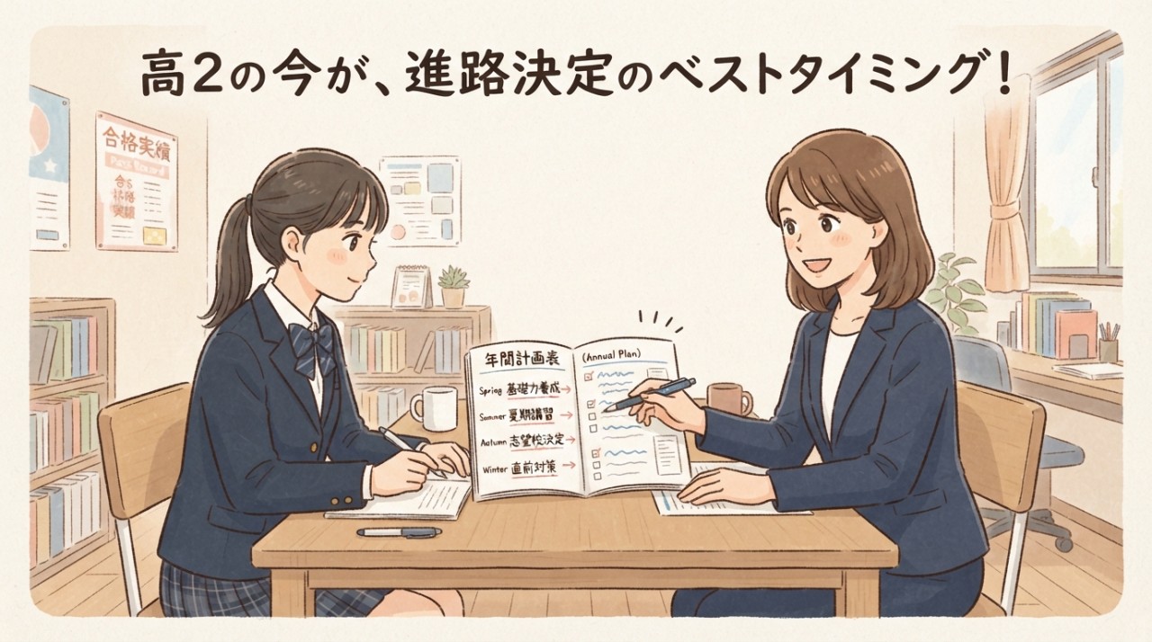 橋本高校・那賀高校の高2生へ｜受験勉強は何から始める？