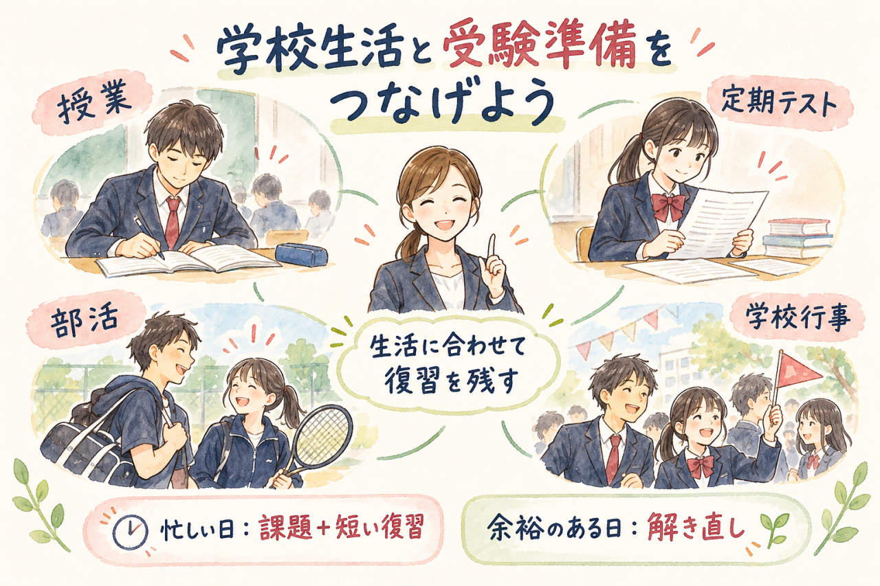 学校生活と受験準備をつなごう-3