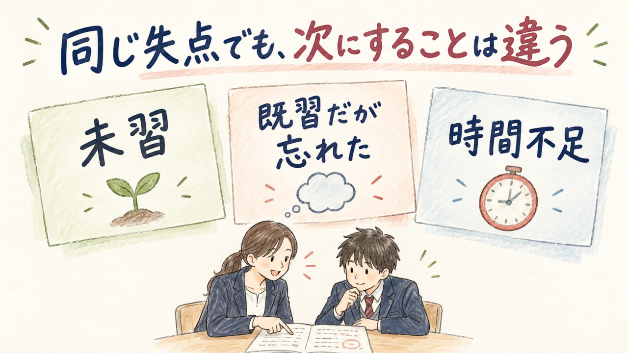 同じ失点、原因別の次の一手-2